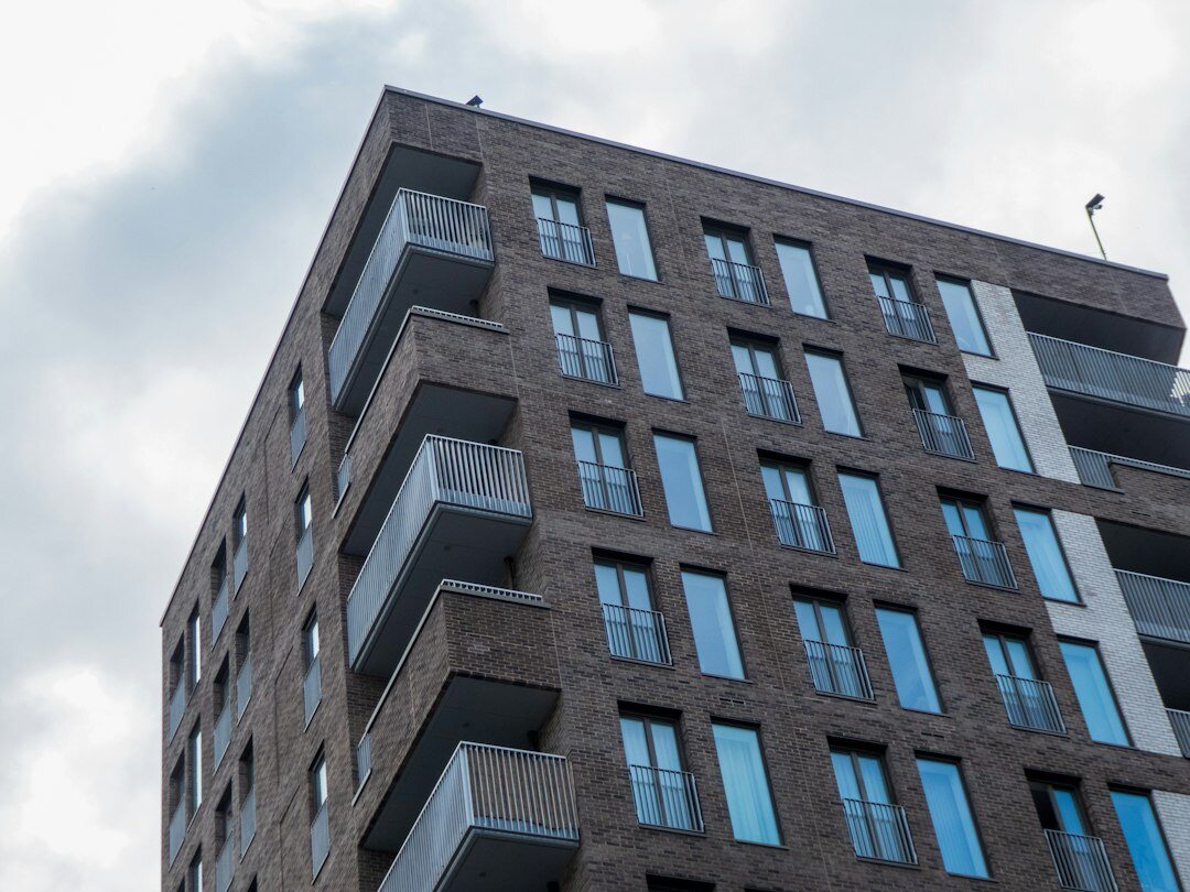 luxury apartment building exterior